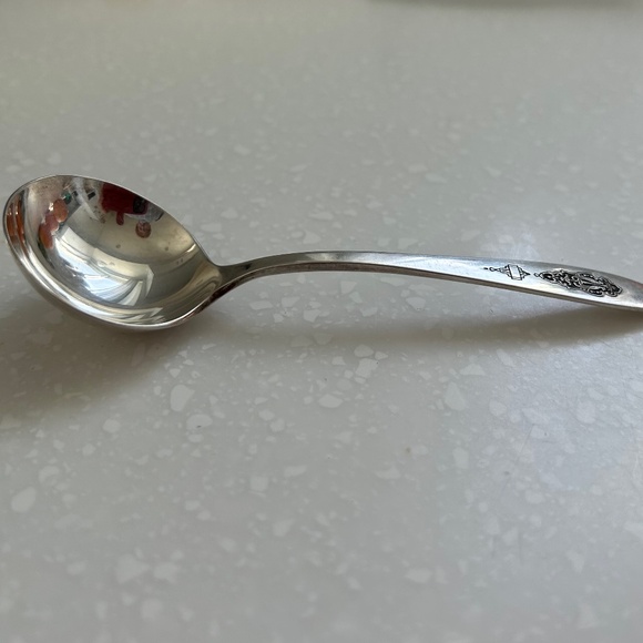Community Plate Silver Plated Small Sauce Gravy Spoon - Picture 1 of 10